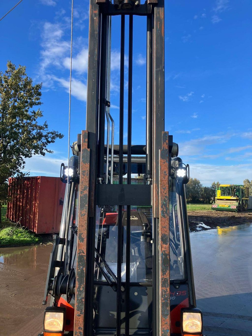 Forklift Linde H35T-02 LPG 3500kg 2016