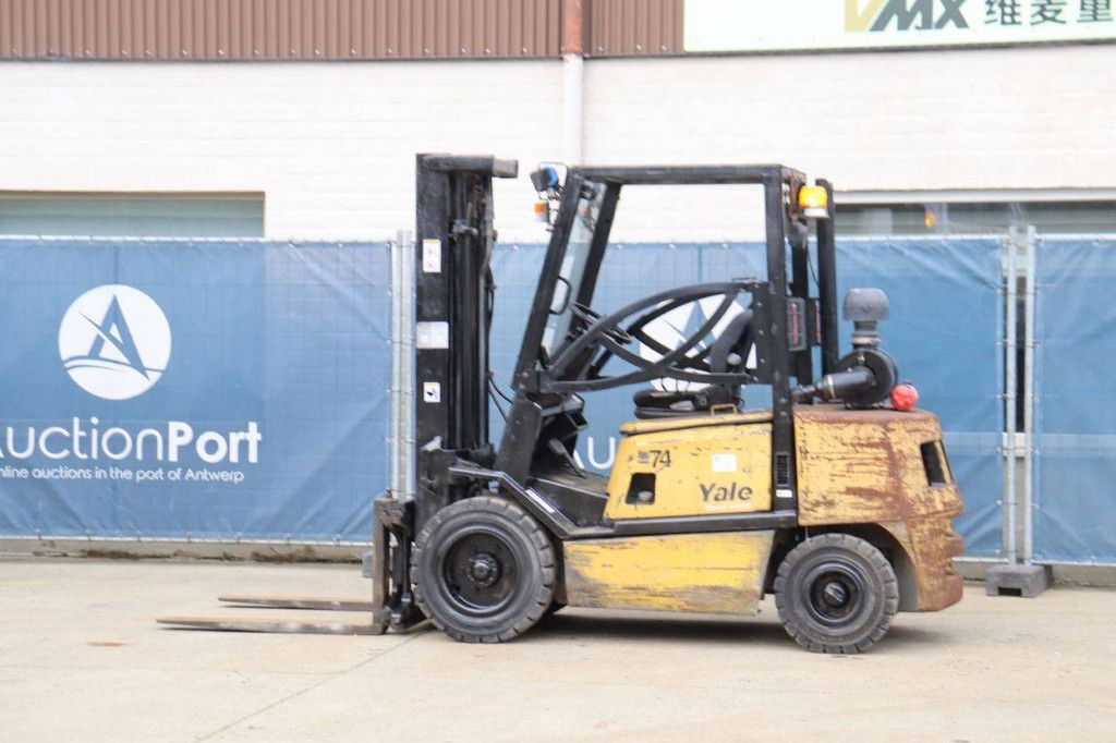 Forklift Yale GDP30TF LPG 2650kg 4.91m 1998