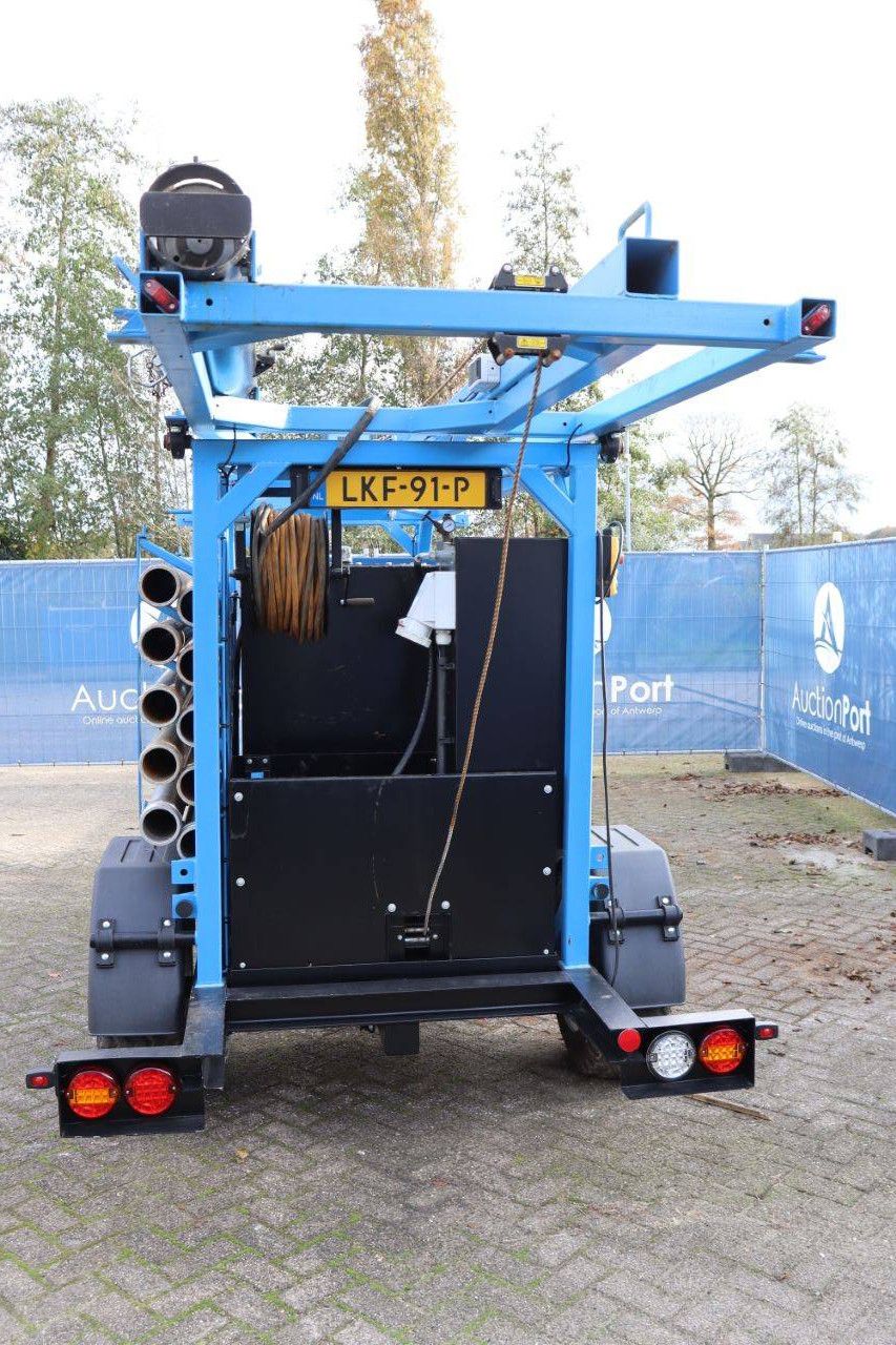 High flow water pump Agriflow 60/16 Diesel 2023 with trailer