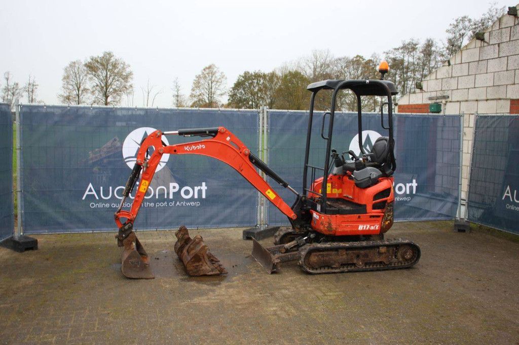 Minibagger Kubota U17-3a Diesel 11,8 kW 2014