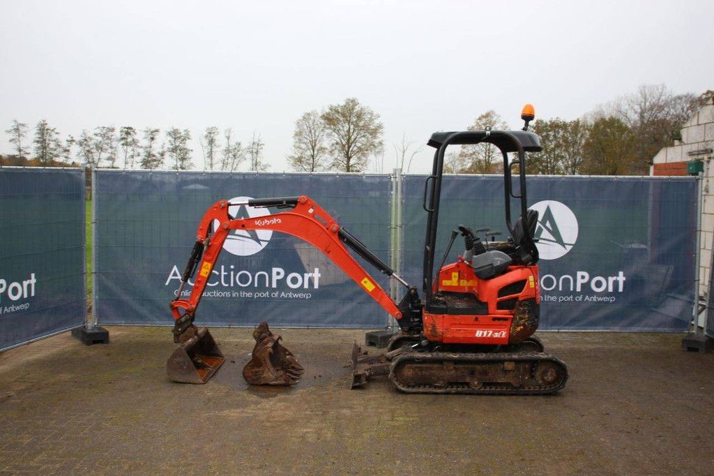 Minibagger Kubota U17-3a Diesel 11,8 kW 2014