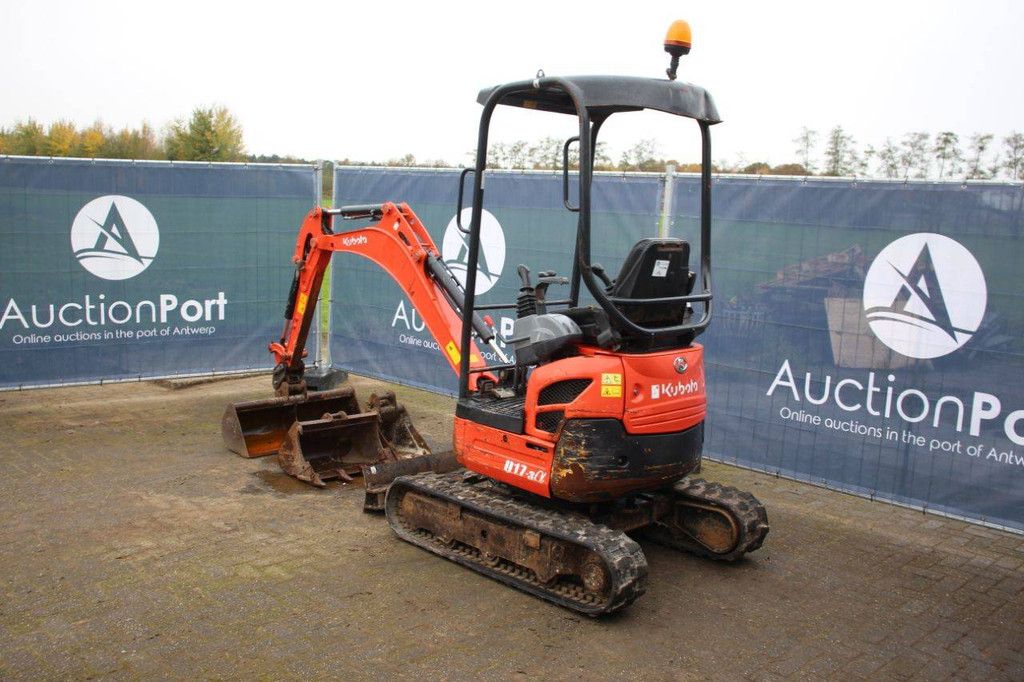 Minibagger Kubota U17-3a Diesel 11,8 kW 2014