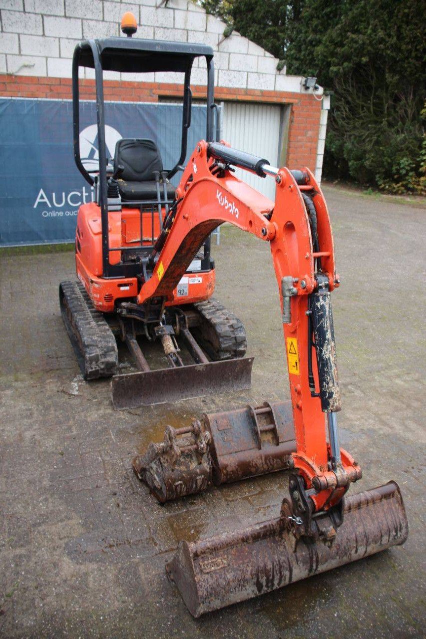 Minibagger Kubota U17-3a Diesel 11,8 kW 2014