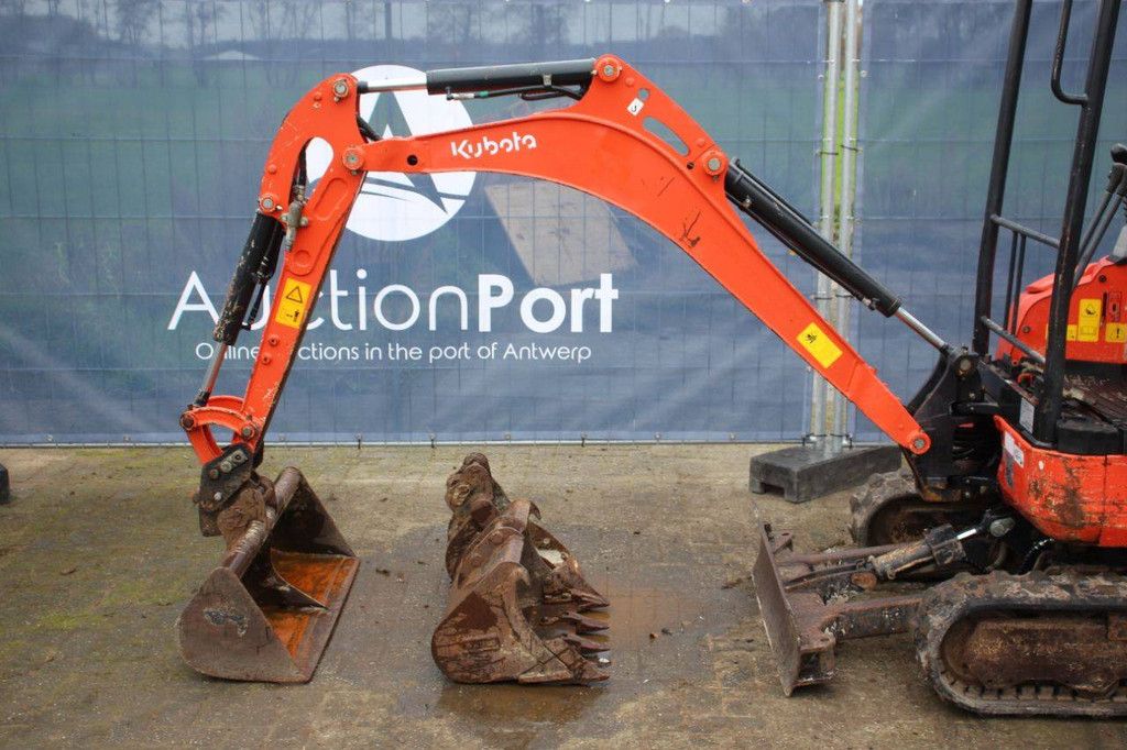 Minibagger Kubota U17-3a Diesel 11,8 kW 2014