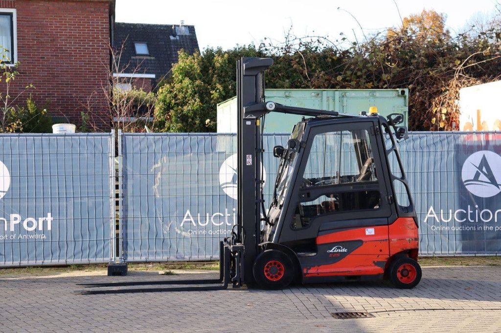 Forklift Linde E25-01 Electric 2500kg 7.0m 2015