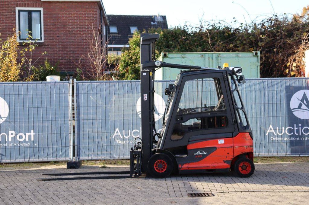 Forklift Linde E25-01 Electric 2500kg 7.0m 2015