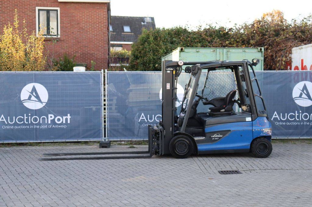 Heftruck Linde E30L-01 Elektrisch 3000kg 8m 2019