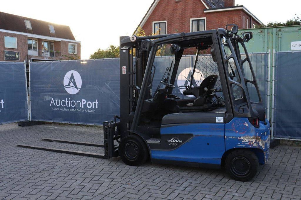 Heftruck Linde E30L-01 Elektrisch 3000kg 8m 2019
