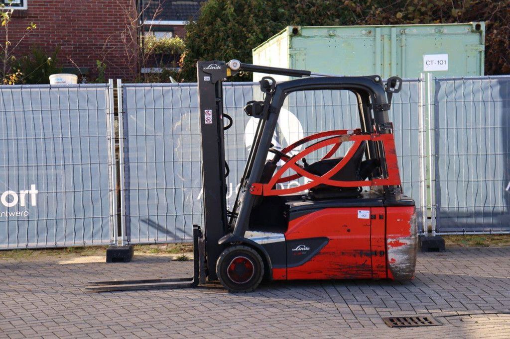 Forklift Linde E18L-02 Electric 1800kg 7m 2016