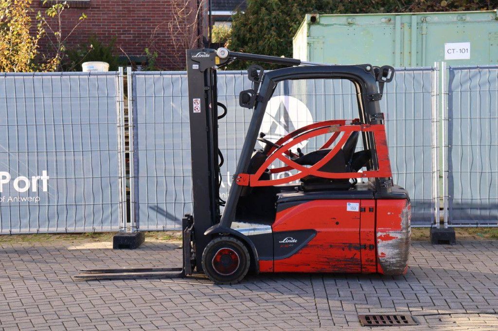 Forklift Linde E18L-02 Electric 1800kg 7m 2016