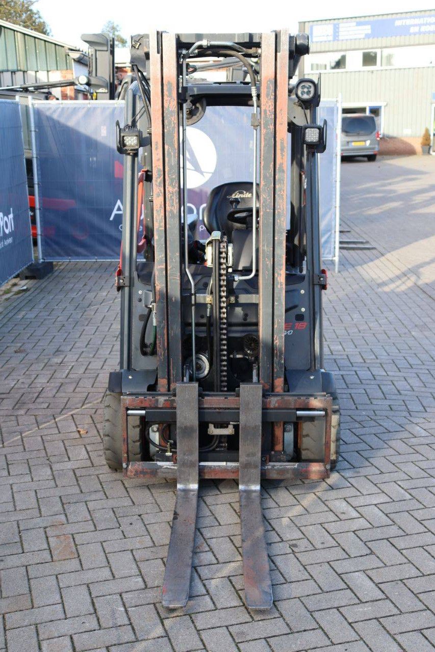 Forklift Linde E18L-02 Electric 1800kg 7m 2016