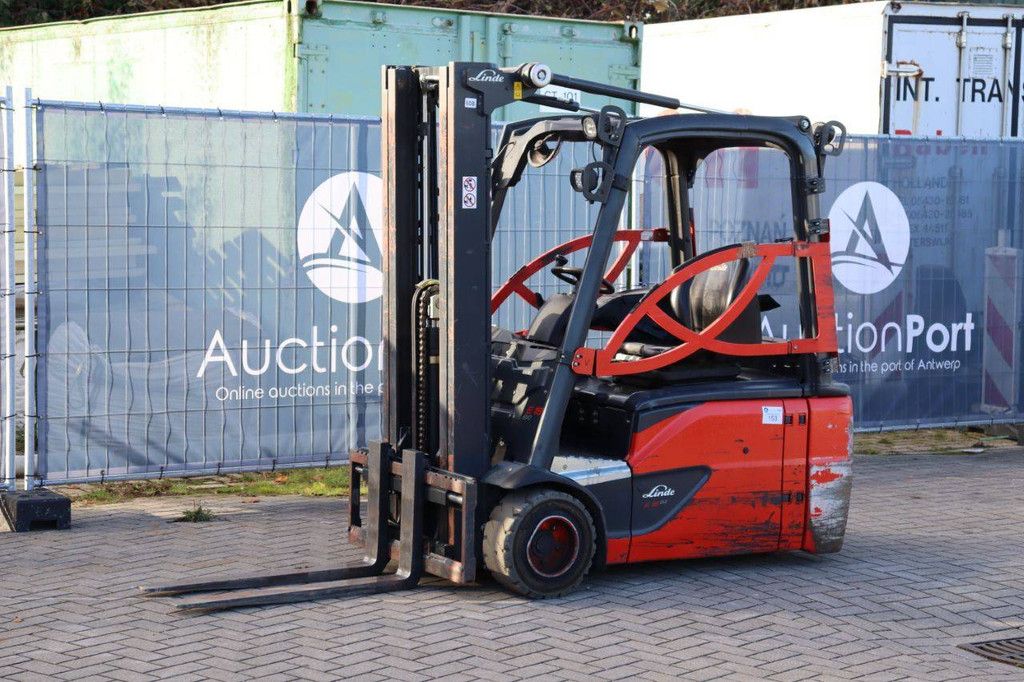 Forklift Linde E18L-02 Electric 1800kg 7m 2016