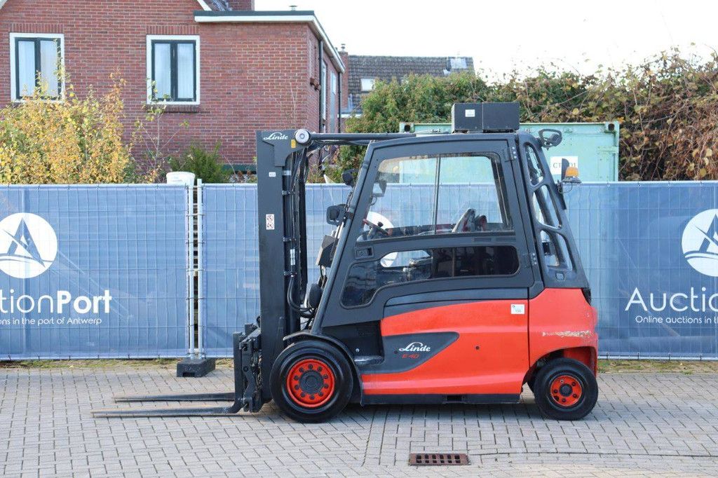 Forklift Linde E40HL-01/600 Electric 4000kg 4.73m 2019