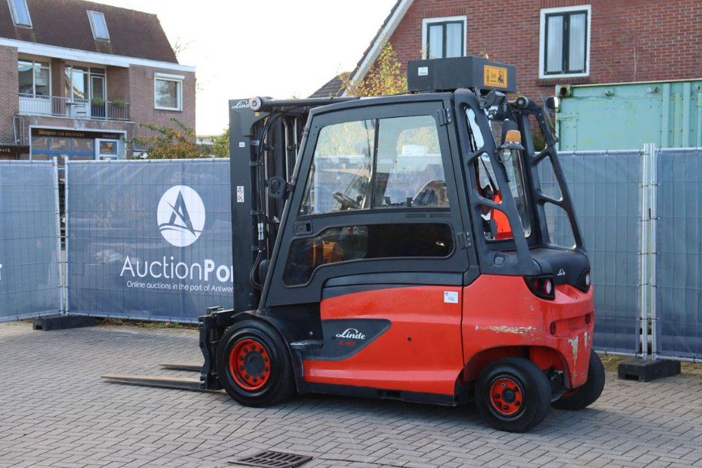 Forklift Linde E40HL-01/600 Electric 4000kg 4.73m 2019