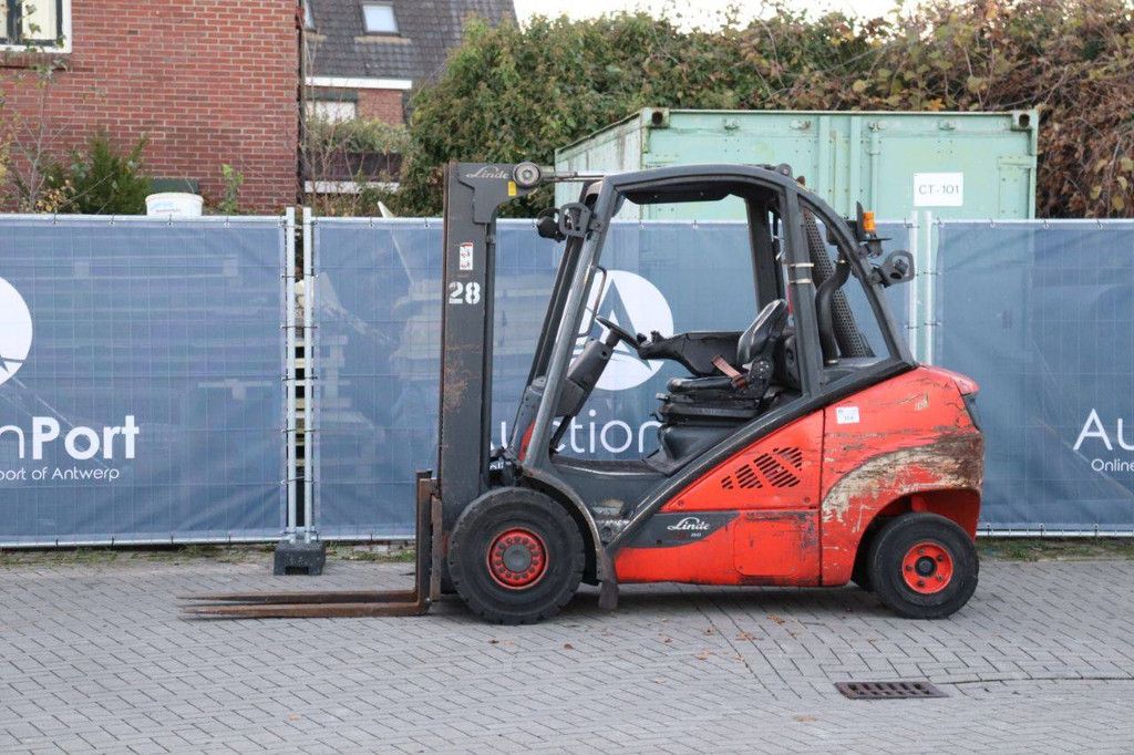 Forklift Linde H35D Diesel 3500kg 3.11m 2016