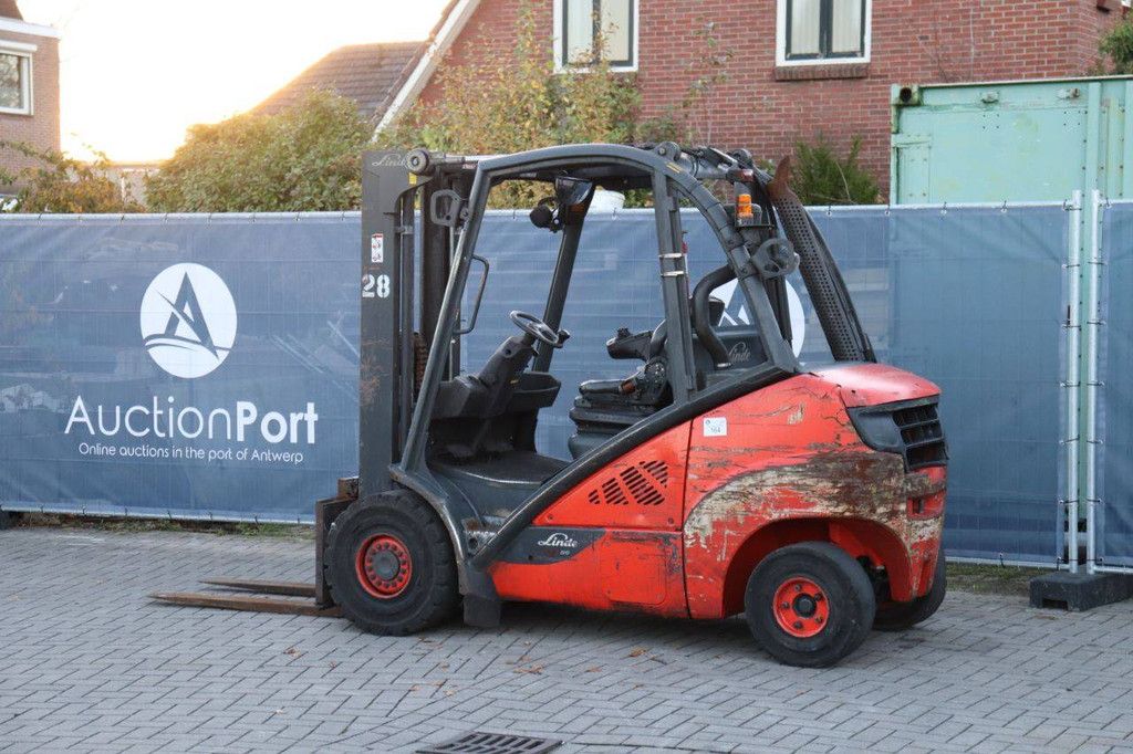 Forklift Linde H35D Diesel 3500kg 3.11m 2016