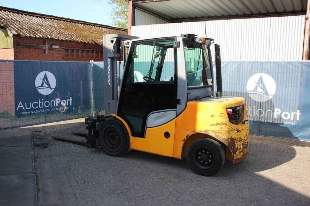 Forklift Jungheinrich DFG 545s Diesel 4500kg 3.5m 2017