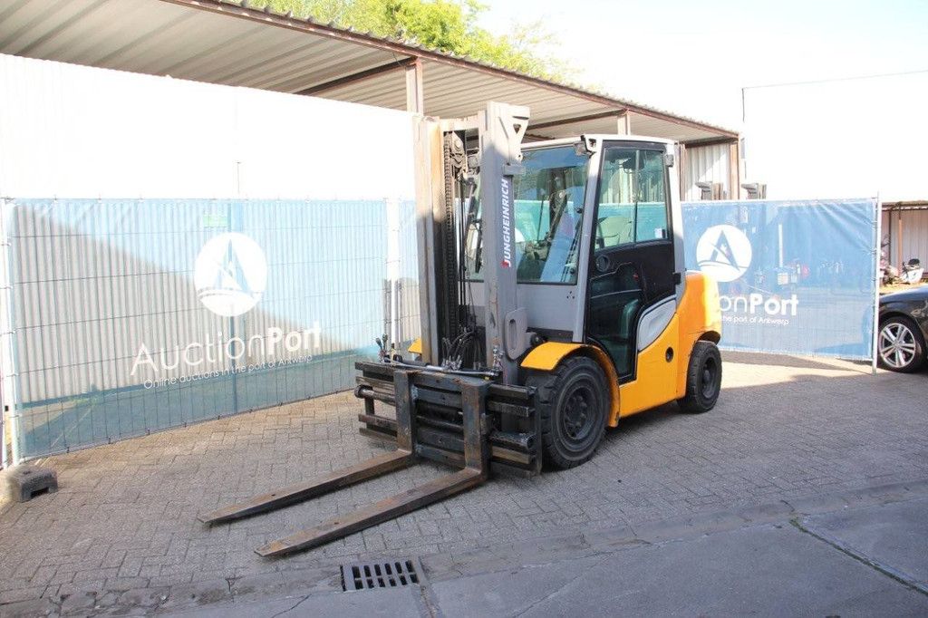 Forklift Jungheinrich DFG 545s Diesel 4500kg 3.5m 2017