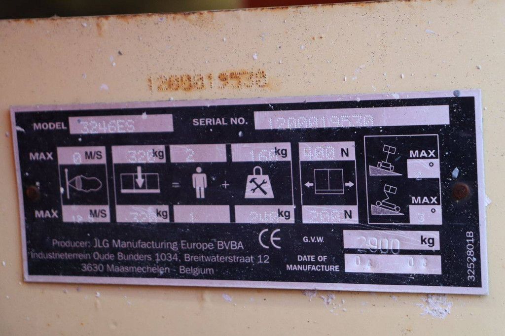 Konvolut von 6 JLG Scherenarbeitsbühnen