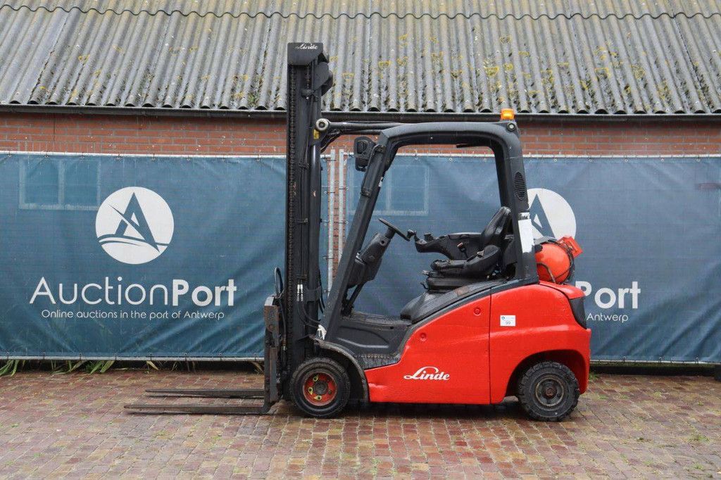 Heftruck Linde H20T-01 LPG 2000kg 6.8m 2016