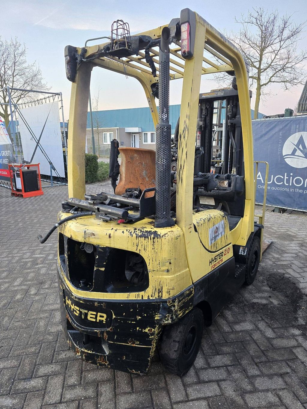 Forklift Hyster H2.0FTS LPG 2500kg 3.83m 2006