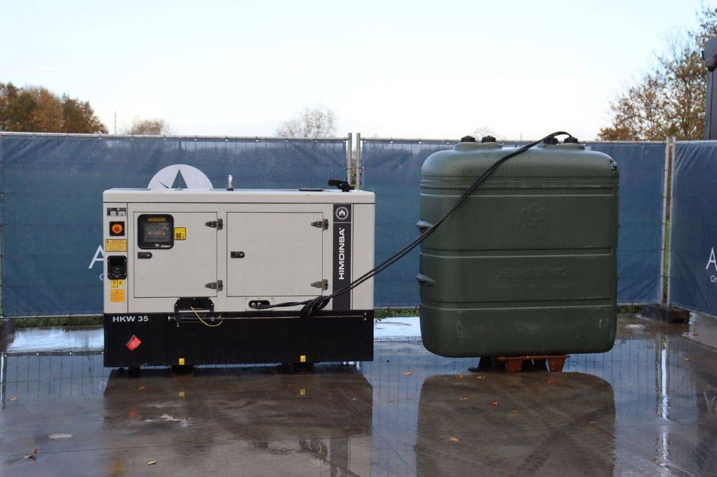 Generator Himoinsa HKW 35 Diesel 35kVA with Diesel tank