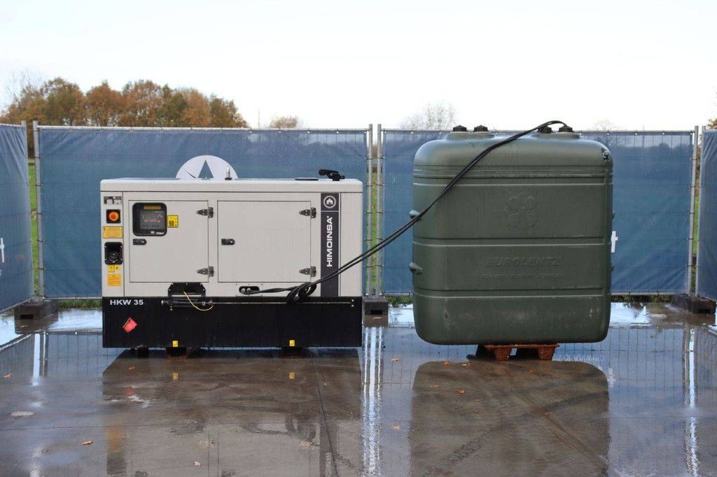 Generator Himoinsa HKW 35 Diesel 35kVA with Diesel tank