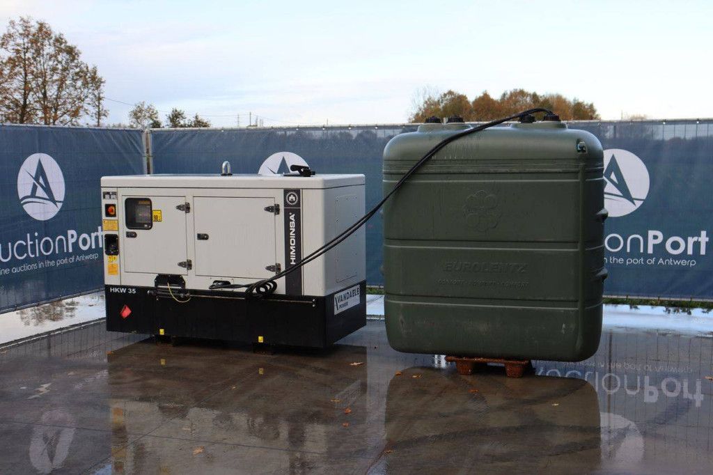 Generator Himoinsa HKW 35 Diesel 35kVA with Diesel tank