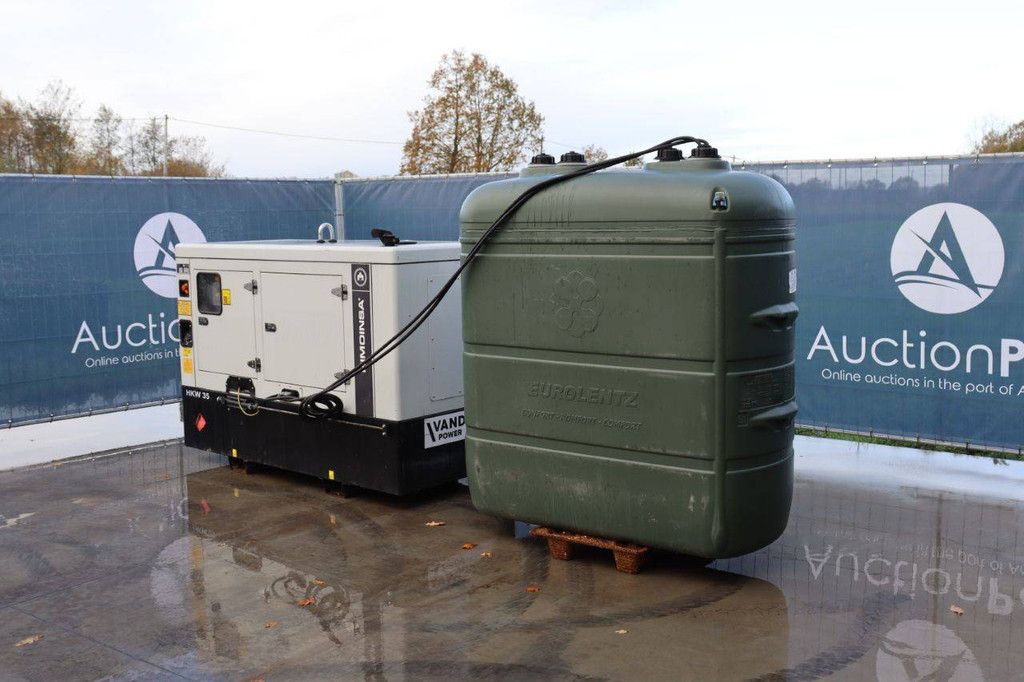 Generator Himoinsa HKW 35 Diesel 35kVA with Diesel tank