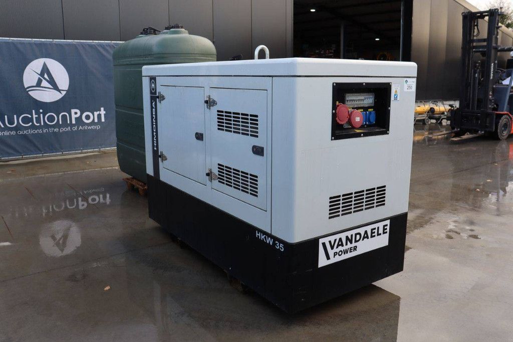 Generator Himoinsa HKW 35 Diesel 35kVA with Diesel tank