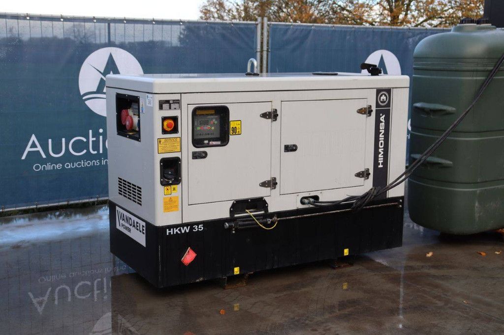 Generator Himoinsa HKW 35 Diesel 35kVA with Diesel tank