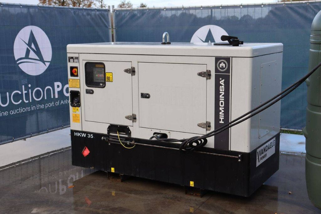 Generator Himoinsa HKW 35 Diesel 35kVA with Diesel tank