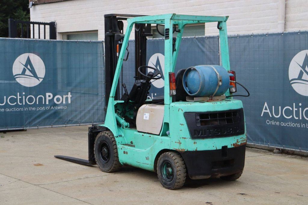 Forklift Mitsubishi FG15 LPG 1500kg 3.0m 1992