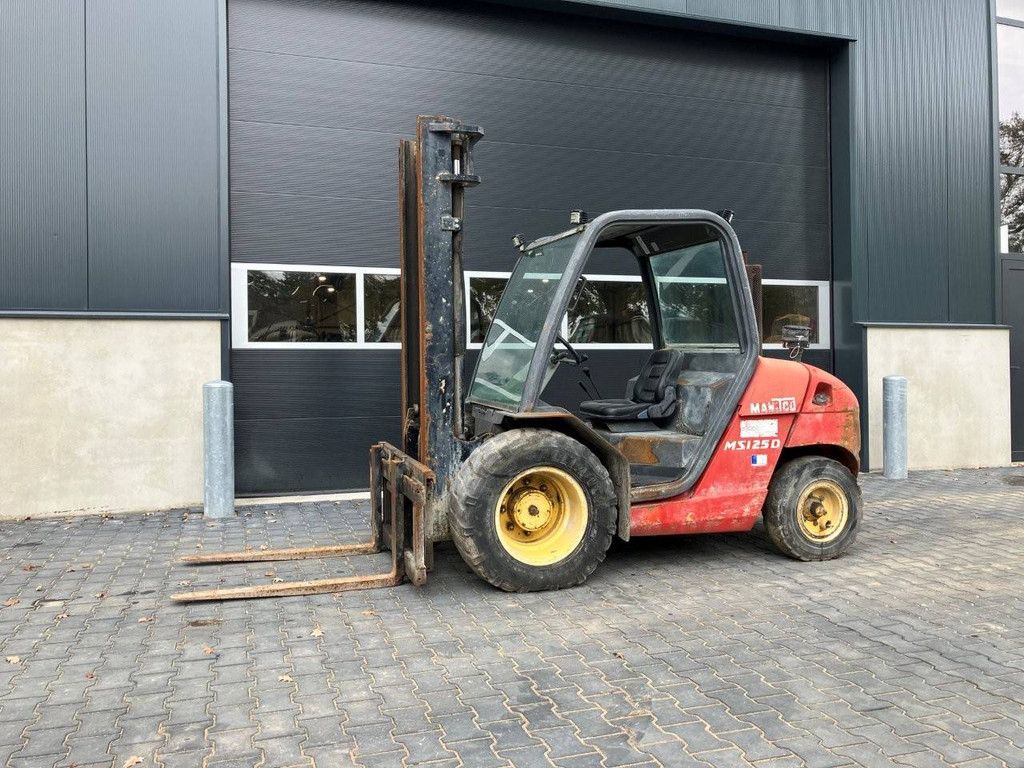 Manitou MS125D Diesel Rough Terrain Forklift 2500kg 3.3m 1998