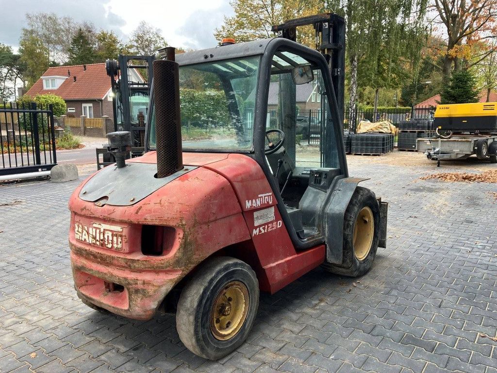 Manitou MS125D Diesel Rough Terrain Forklift 2500kg 3.3m 1998