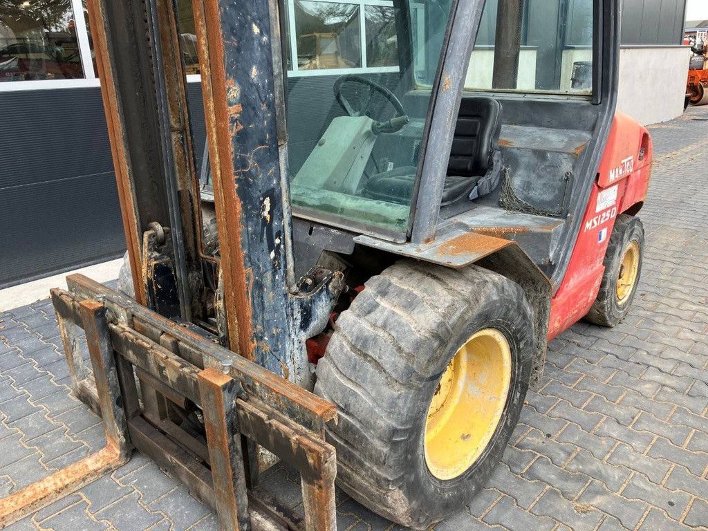 Manitou MS125D Diesel Rough Terrain Forklift 2500kg 3.3m 1998