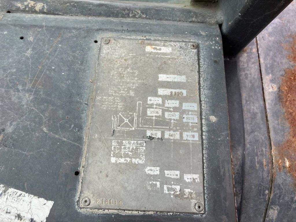 Manitou MS125D Diesel Rough Terrain Forklift 2500kg 3.3m 1998