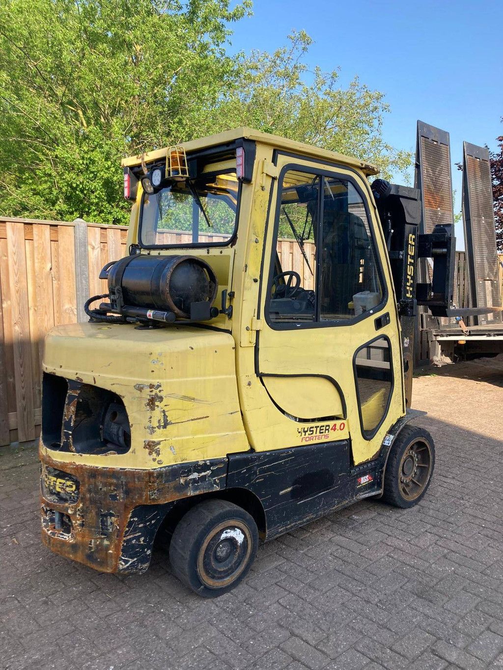 Gabelstapler Hyster 4.0 Fortens LPG 4000kg 2014