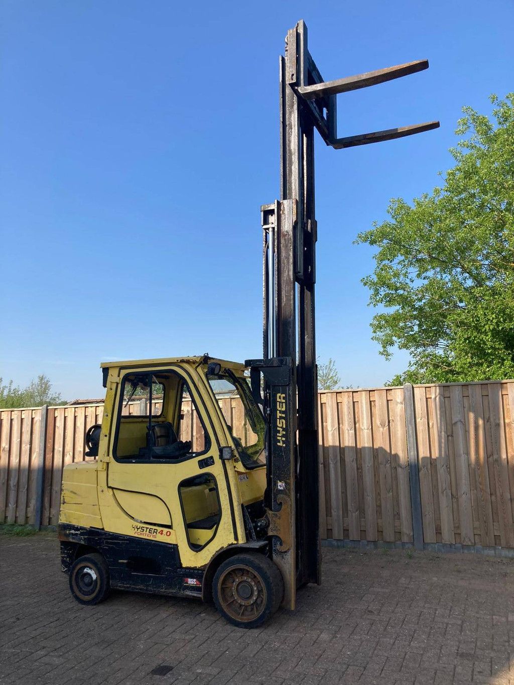 Gabelstapler Hyster 4.0 Fortens LPG 4000kg 2014