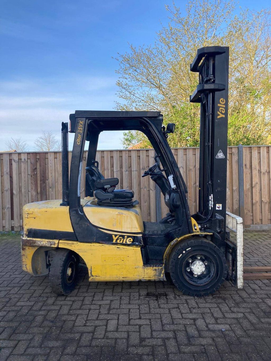 Gabelstapler Yale GDP35VX Diesel 3500kg 2012