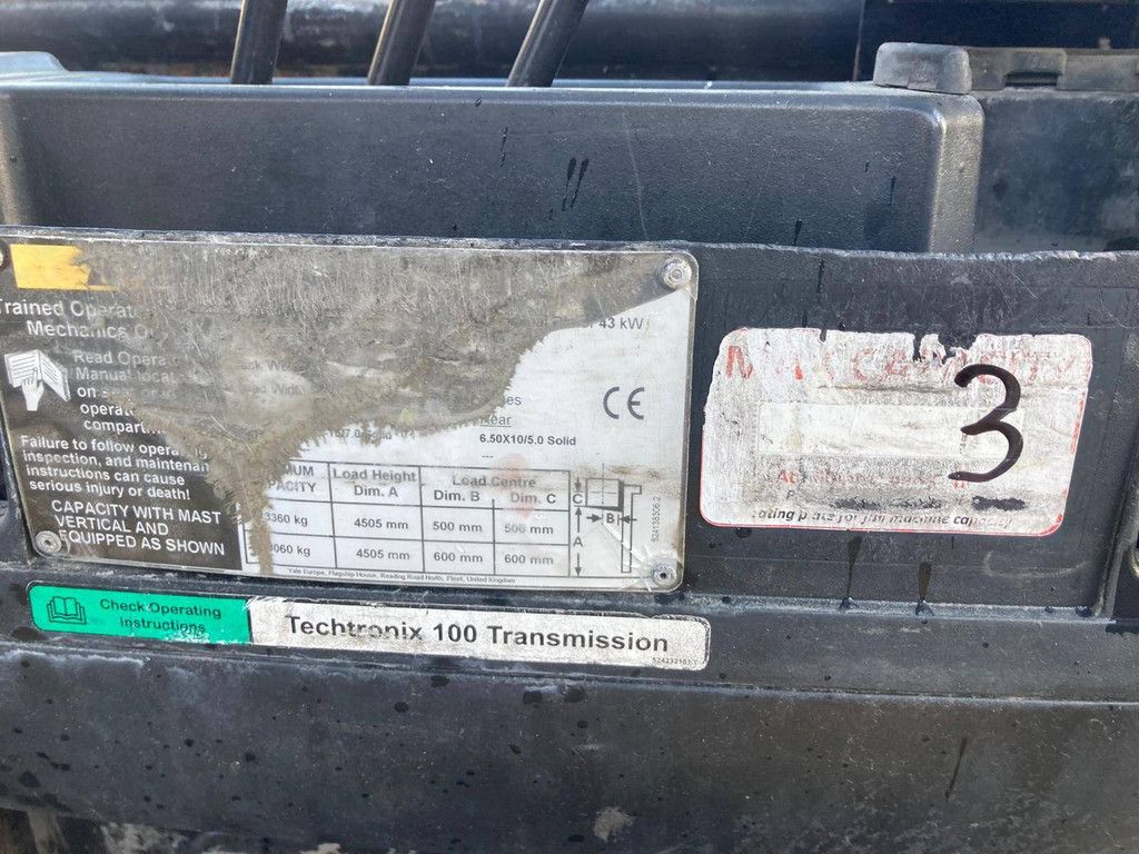 Gabelstapler Yale GDP35VX Diesel 3500kg 2012