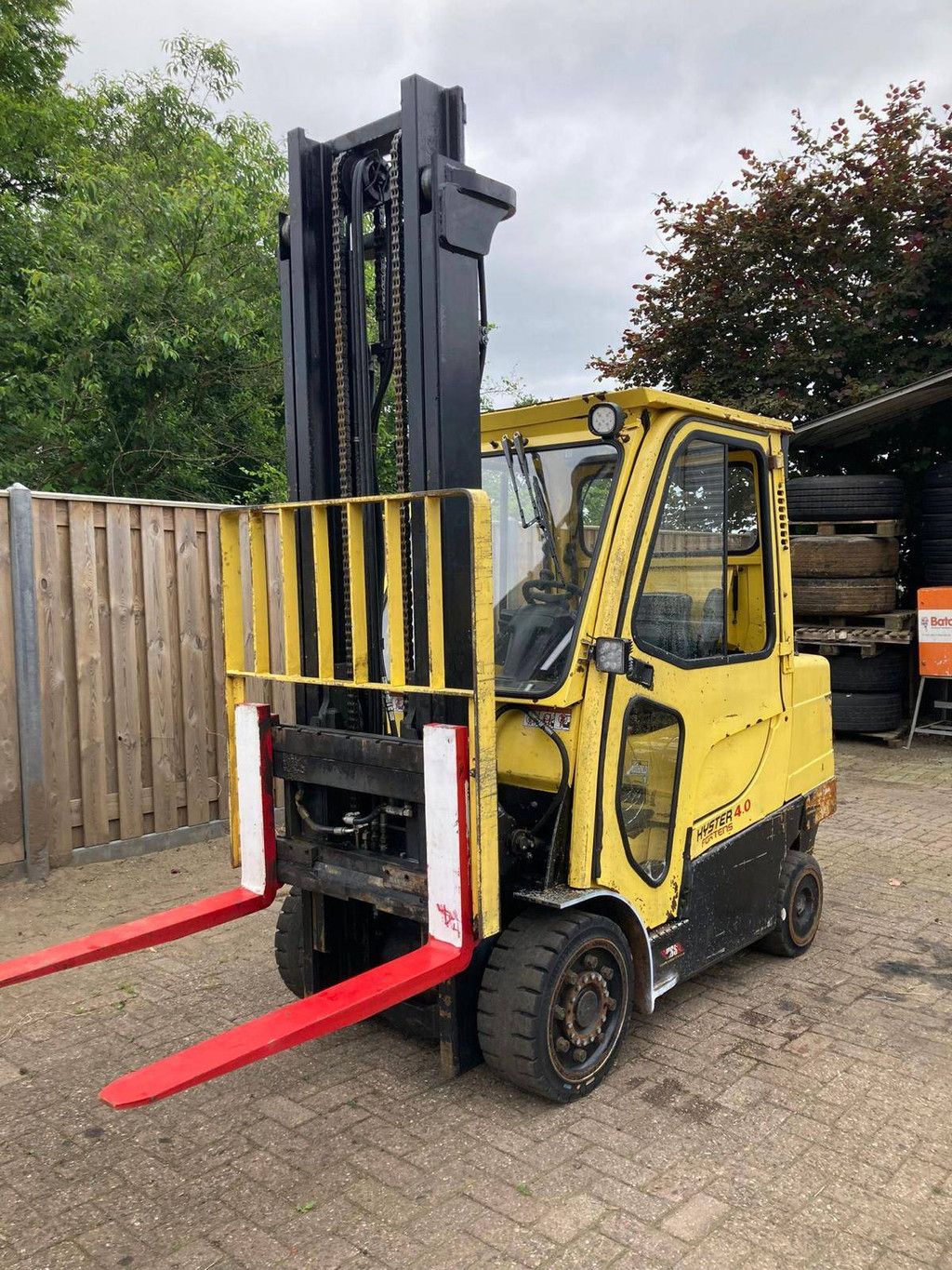 Forklift Hyster 4.0 Fortens LPG 4000kg 2014