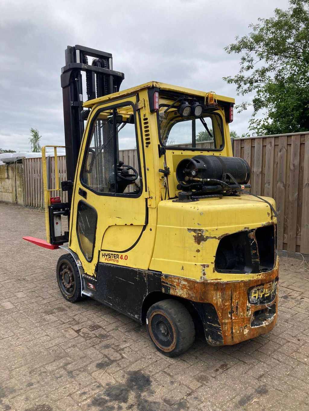 Forklift Hyster 4.0 Fortens LPG 4000kg 2014