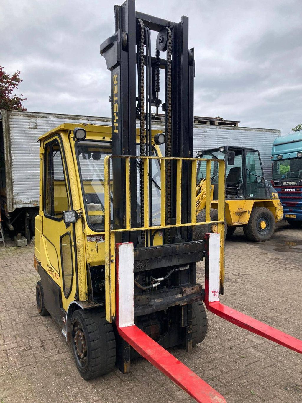 Forklift Hyster 4.0 Fortens LPG 4000kg 2014
