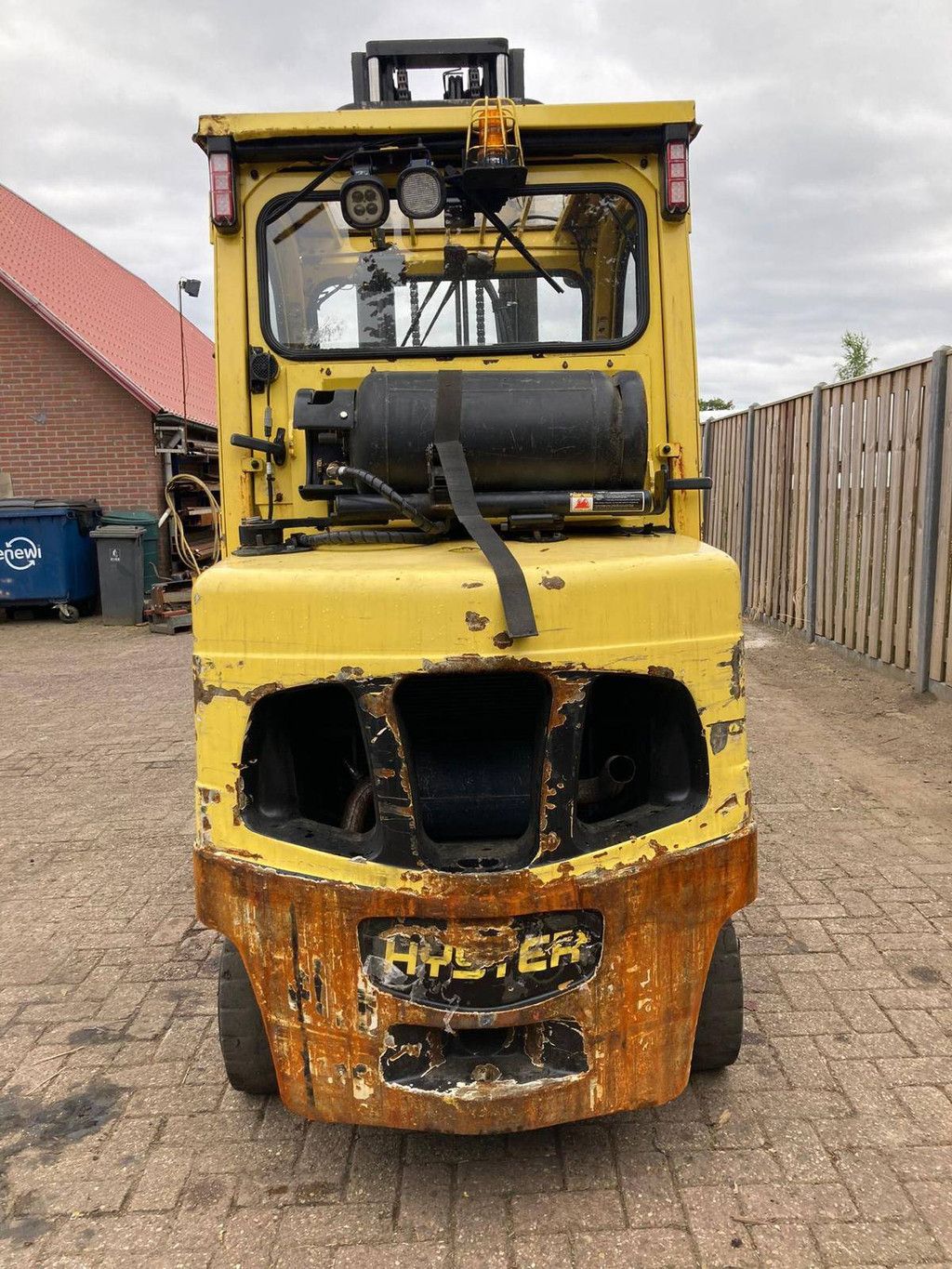 Forklift Hyster 4.0 Fortens LPG 4000kg 2014