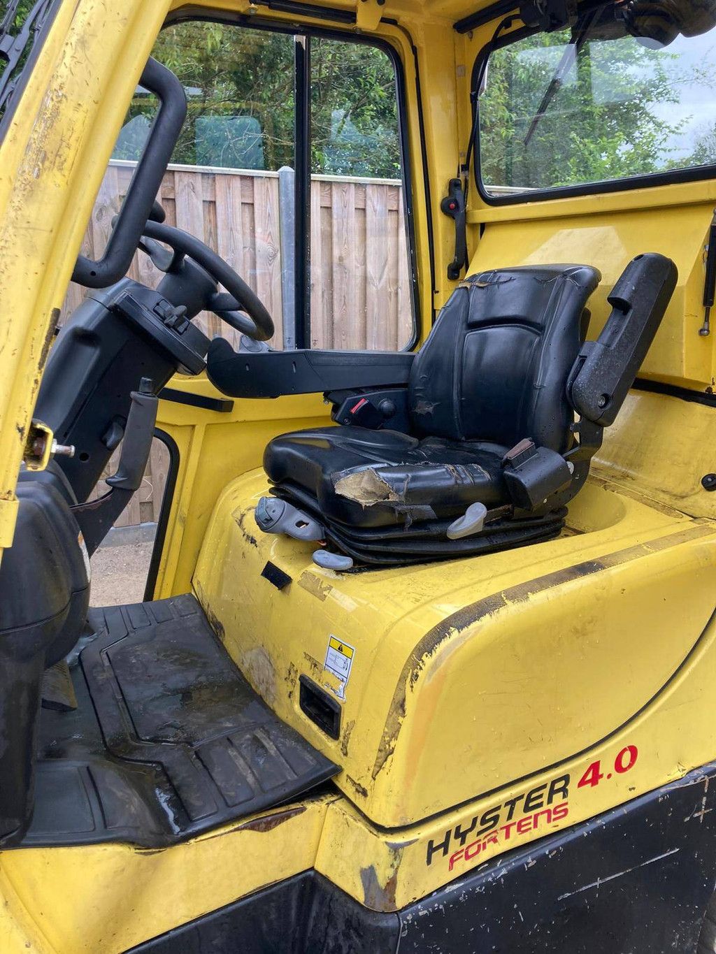 Forklift Hyster 4.0 Fortens LPG 4000kg 2014