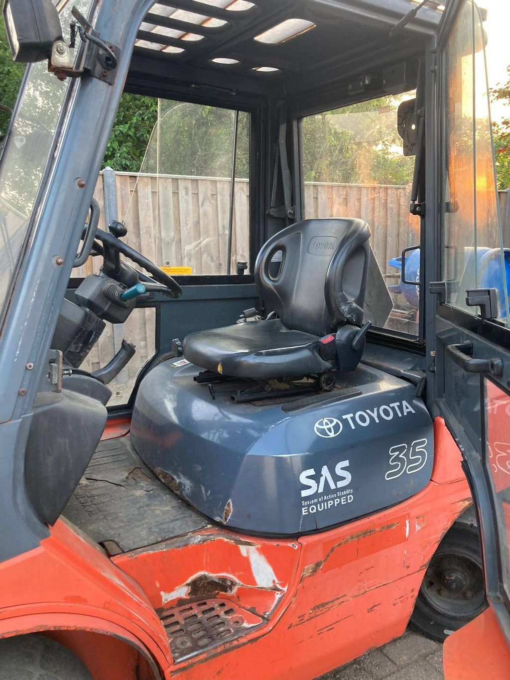 Gabelstapler Toyota 02-7FGF-35 LPG 3500kg 2009