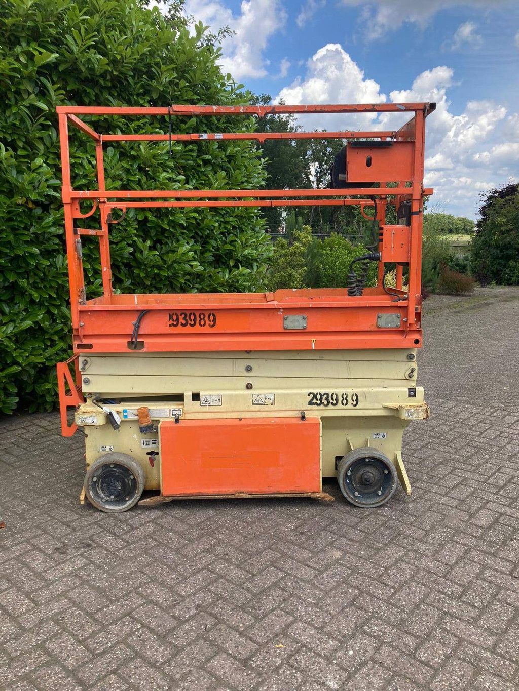 JLG 6 RS Elektrische Scherenbühne 7,79 m 2015