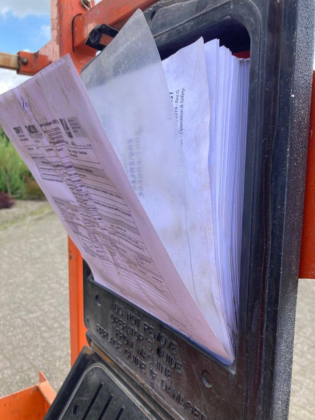 JLG 6 RS Elektrische Scherenbühne 7,79 m 2015