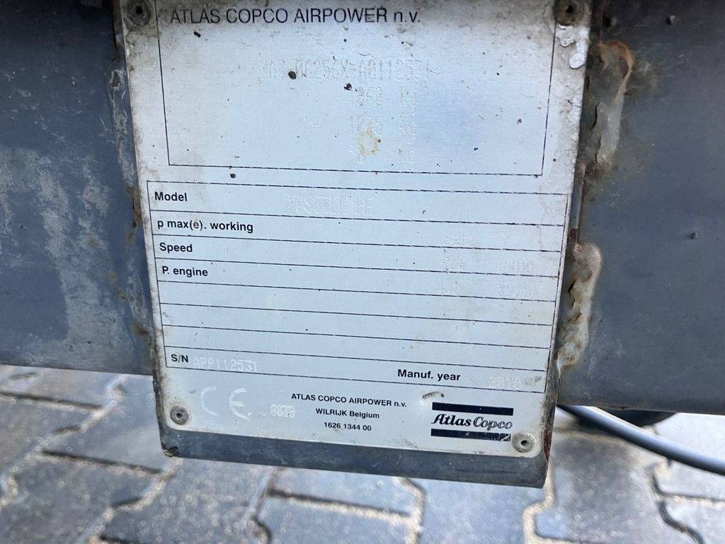 Compressor Atlas Copco XAS67DD PE Diesel 7bar 2010